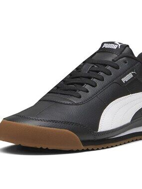 PUMA Turino Ii Lace Up Mens Black Sneakers Casual Shoes 39745201